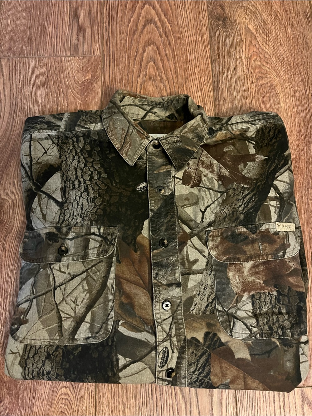 Vintage Wrangler Camo Shirt